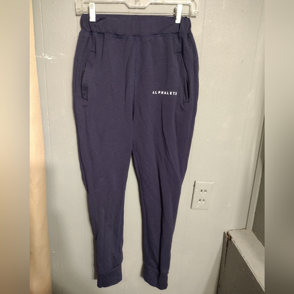 Alphalete pants medium dark blue navy